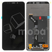 Дисплей для Xiaomi Redmi 5 Plus (MEG7) в сборе с тачскрином Черный - Оптима
