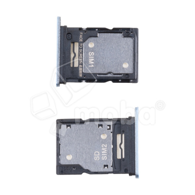 Держатель SIM для Xiaomi Redmi Note 13 4G (23129RAA4G/23124RA7EO/23129RA5FL) Синий