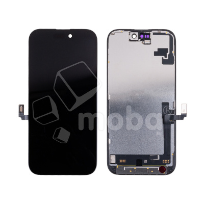 Дисплей для iPhone 16 (A3287) в сборе с тачскрином Черный - (FOG)
