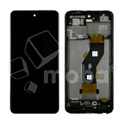 Дисплей для Infinix Smart 8 Pro (X6525B) модуль с рамкой Черный - OR