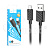 Кабель USB - MicroUSB Hoco X88 (2.4A) Черный