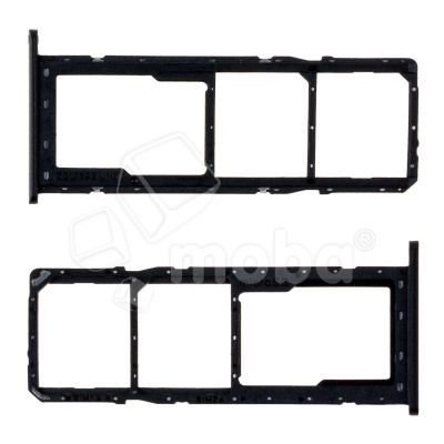 Держатель SIM для Samsung Galaxy A11 (A115F) Черный