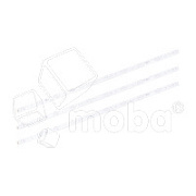 Светодиодная подсветка  для телевизоров Mystery/Haier 32" LED315D10-ZC14-03(D)/MTV-3229LTA2 (комплект 3 шт.)