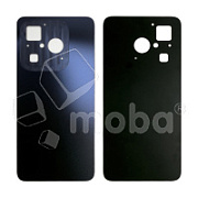 Задняя крышка для Infinix Hot 40i (X6528B) Черный - Премиум