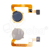 Шлейф для Xiaomi Redmi 12C (22120RN86G) сканер отпечатка пальцев Черный