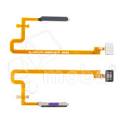 Шлейф для Infinix Hot 30 4G (X6831) сканер отпечатка пальцев Черный