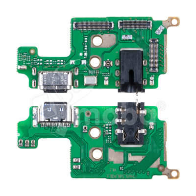 Шлейф для Infinix Note 12 VIP (X672) плата на системный разъем/разъем гарнитуры/микрофон