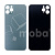 Задняя крышка для iPhone 11 Pro Max (A2218) Темно-зеленый (стекло, монолит, широкий вырез под камеру, логотип) - Премиум