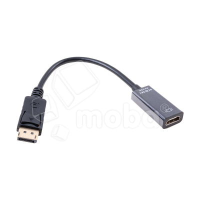 Переходник DisplayPort (M) - HDMI (F) Черный