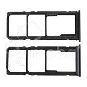 Держатель SIM для Xiaomi Redmi 9A/9C (M2006C3LG/M2006C3MNG) Серый