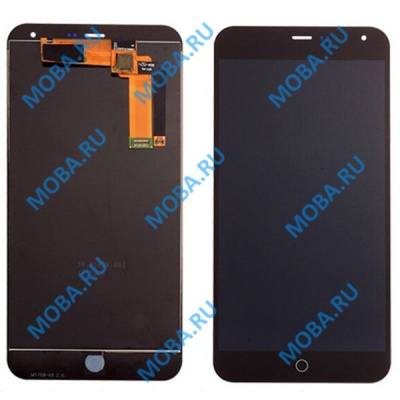 Дисплей для Meizu M1 Note в сборе с тачскрином Черный