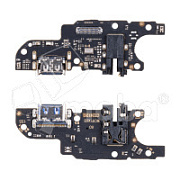 Шлейф для Huawei Honor X6b (JDY-LX1) плата на системный разъем/разъем гарнитуры/микрофон