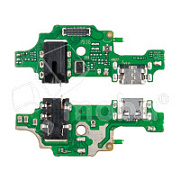 Шлейф для Tecno Camon 15 (CD7) плата на системный разъем/разъем гарнитуры/микрофон