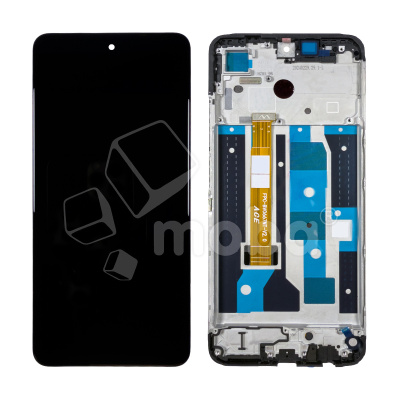 Дисплей для Realme C65 4G (RMX3910) модуль с рамкой Черный - OR