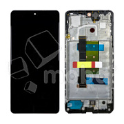 Дисплей для Xiaomi Poco X5 Pro 5G/Redmi Note 12 Pro 5G (22101320G/22101316C/22101316I/22101316G) модуль с рамкой Черный - OR