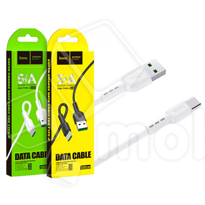 Кабель USB - Type-C Hoco X33 (5A) Белый