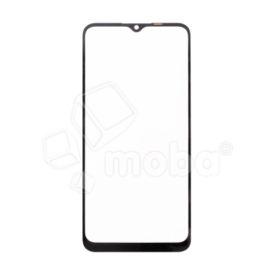 Стекло для переклейки Realme C21/C11 2021/Narzo 50i (RMX3201/RMX3231/RMX3235) с OCA пленкой Черный - OR (Mitsubishi)