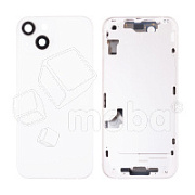 Корпус для iPhone 14 (A2883) (1 Sim) Белый - Премиум