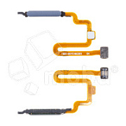 Шлейф для Xiaomi Poco M4 Pro 5G (21091116AG) сканер отпечатка пальцев Черный