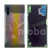 Задняя крышка для Samsung Galaxy Note 10+ (N975F) Серебро - Премиум