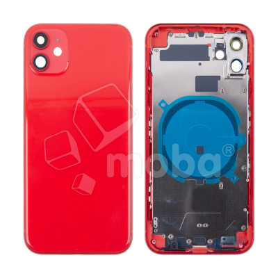 Корпус для iPhone 11 (A2221) (1 Sim) Красный - Премиум