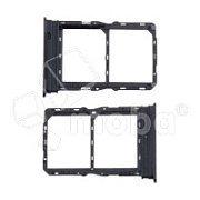 Держатель SIM для Huawei Honor 90 Smart (CLK-NX1/CLK-NX3) Черный