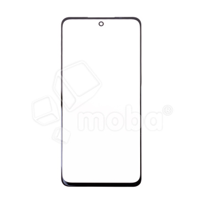 Стекло для переклейки Realme C67 4G (RMX3890) в сборе с OCA пленкой Черный - OR (Mitsubishi)