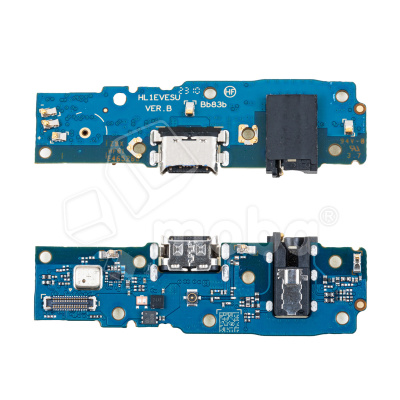 Шлейф для Huawei Nova Y61 (EVE-LX9N) плата на системный разъем/разъем гарнитуры/микрофон - Премиум