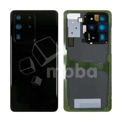 Задняя крышка для Samsung Galaxy S20 Ultra (G988B) Черный - OR