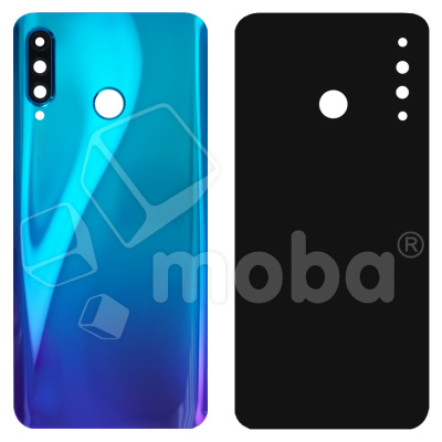 Задняя крышка для Huawei P30 Lite (MAR-LX1M) (24MP) Синий - Премиум