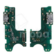 Шлейф для Asus ZenFone Max M2 (ZB633KL) плата на системный разъем/микрофон