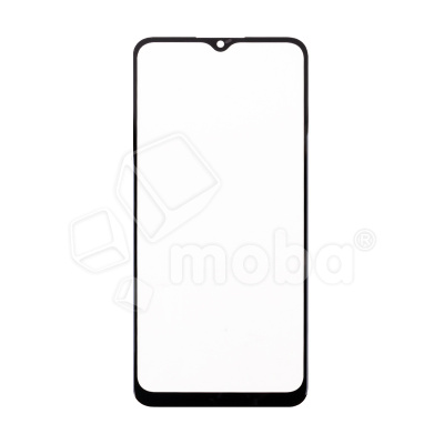 Стекло для переклейки Samsung Galaxy A02s (A025F) с OCA пленкой Черный - OR (Mitsubishi)