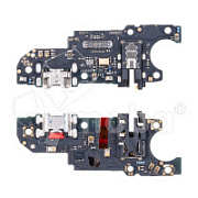 Шлейф для Huawei Honor X5 (VNA-LX2) плата на системный разъем/разъем гарнитуры/микрофон - Премиум