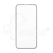 Защитное стекло "Стандарт" для iPhone 15 Pro Max Черный (Полное покрытие)