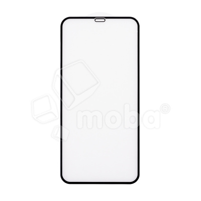 Защитное стекло "Матовое" для iPhone Xs Max/11 Pro Max Черный (Закалённое, полное покрытие)