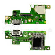 Шлейф для Tecno Spark 20 Pro+ (KJ7) плата на системный разъем/разъем SIM/микрофон - Премиум