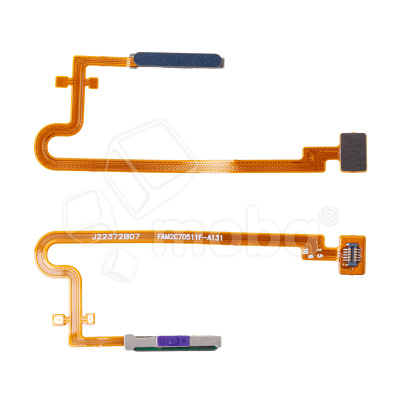 Шлейф для Tecno Spark 10 Pro (KI7) сканер отпечатка пальцев Черный