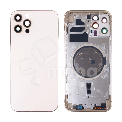 Корпус для iPhone 12 Pro (A2407) (1 Sim) Золото - Премиум