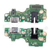 Шлейф для Tecno Spark 30 Pro (KL7) плата на системный разъем/разъем гарнитуры/микрофон - Премиум