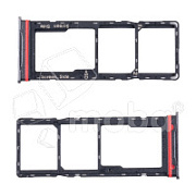 Держатель SIM для Infinix Hot 60i 4G (X6728) Серебро