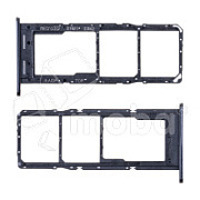 Держатель SIM для Samsung Galaxy A14 4G (A145F) Черный