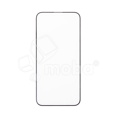 Защитное стекло "Стандарт" для iPhone 15 Pro Черный (Полное покрытие)