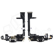 Шлейф для iPhone 11 Pro (A2215) на системный разъем/микрофон Черный
