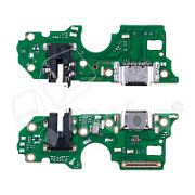 Шлейф для Realme 9i (RMX3491) плата на системный разъем/разъем гарнитуры/микрофон