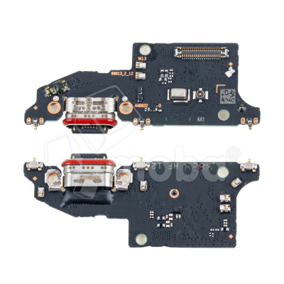 Шлейф для Realme C75 4G (RMX3941) плата системный разъем/микрофон - Премиум