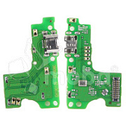 Шлейф для Huawei Y6 2019/Y6 Prime 2019/Y6s/Honor 8A/8A Pro (JAT-L41/JAT-LX1/MRD-LX1F) плата на системный разъем/микрофон