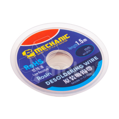 Поглотитель олова (оплётка) Mechanic R-350 (1.5 мм*1.5 м)