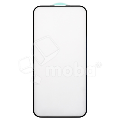 Защитное стекло "Стандарт" для iPhone 14 Pro Max Черный (Полное покрытие)