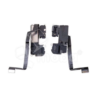 Шлейф для iPhone X (A1865/A1901) на сенсор/микрофон - Премиум