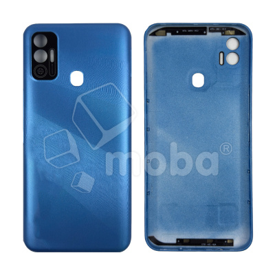 Задняя крышка для Tecno Spark 7 (KF6n) Синий